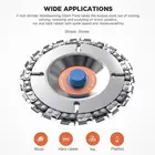 Цепной диск для резьбы по дереву, 4 дюйма, 5 дюймов