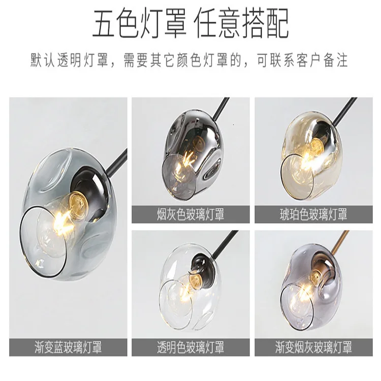 Современный подвесной светильник в стиле лофт лампа виде стеклянного шара серебристого и золотистого цвета