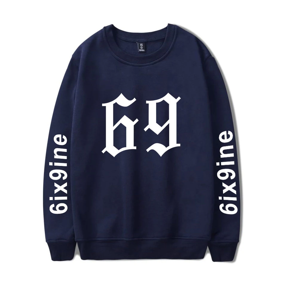 

6ix9ine Casual Sweatshirt Fans Long Sleeves pullover Sweatshirt Men/Women 6ix9ine Hoodies 2019 Hot Sale Men's Hoodie 4XL