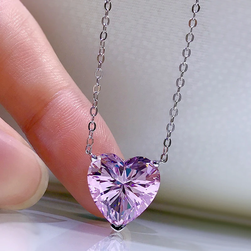 Женское Ожерелье с кулоном из серебра 100% пробы 12 х12 мм | Украшения и аксессуары