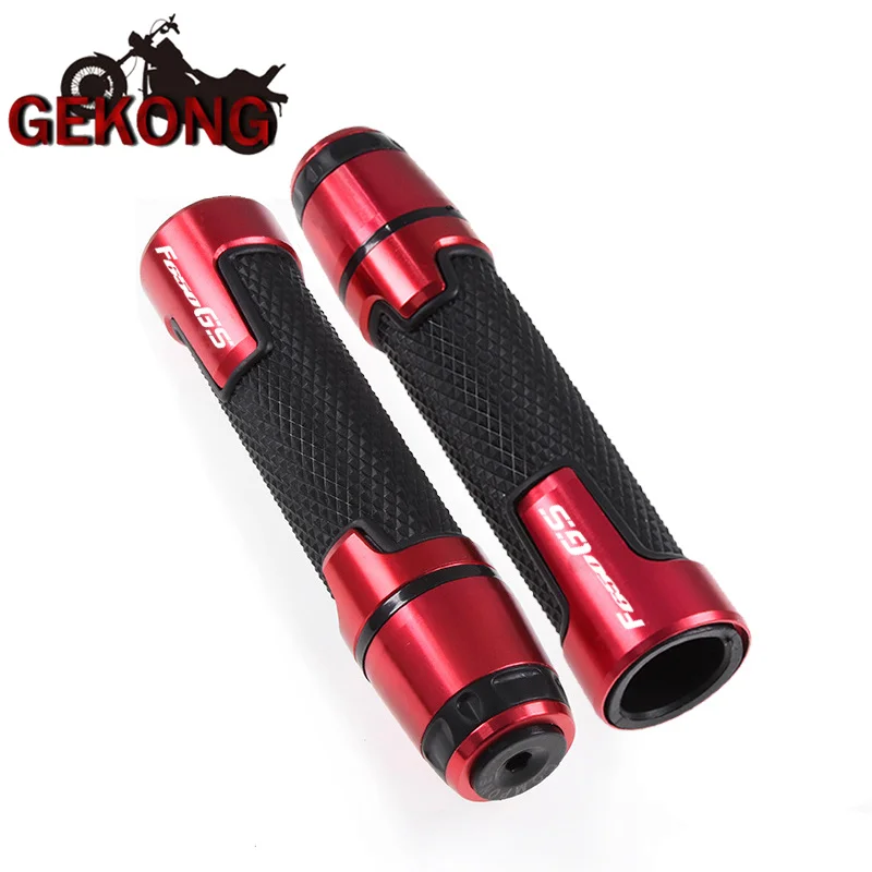 Алюминиевые резиновые ручки для мотоциклов F650GS F 650 GS 7/8 дюйма 22 мм