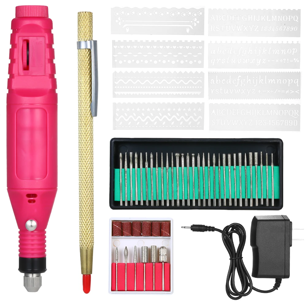 Электрическая гравировальная ручка гравер шлифовальный станок микро