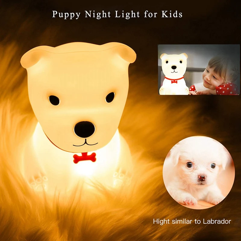 

Night Light for Kids, Baby Night Lamp, Night Lights USB Rechargeable Night Light Child Birthday Gifts