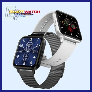 Smar twatch men dtx heart rate blood pressure smart watch for ios android smartwatches pk amazfit neo haylou ls02 w46 w26 w34 1 Item image