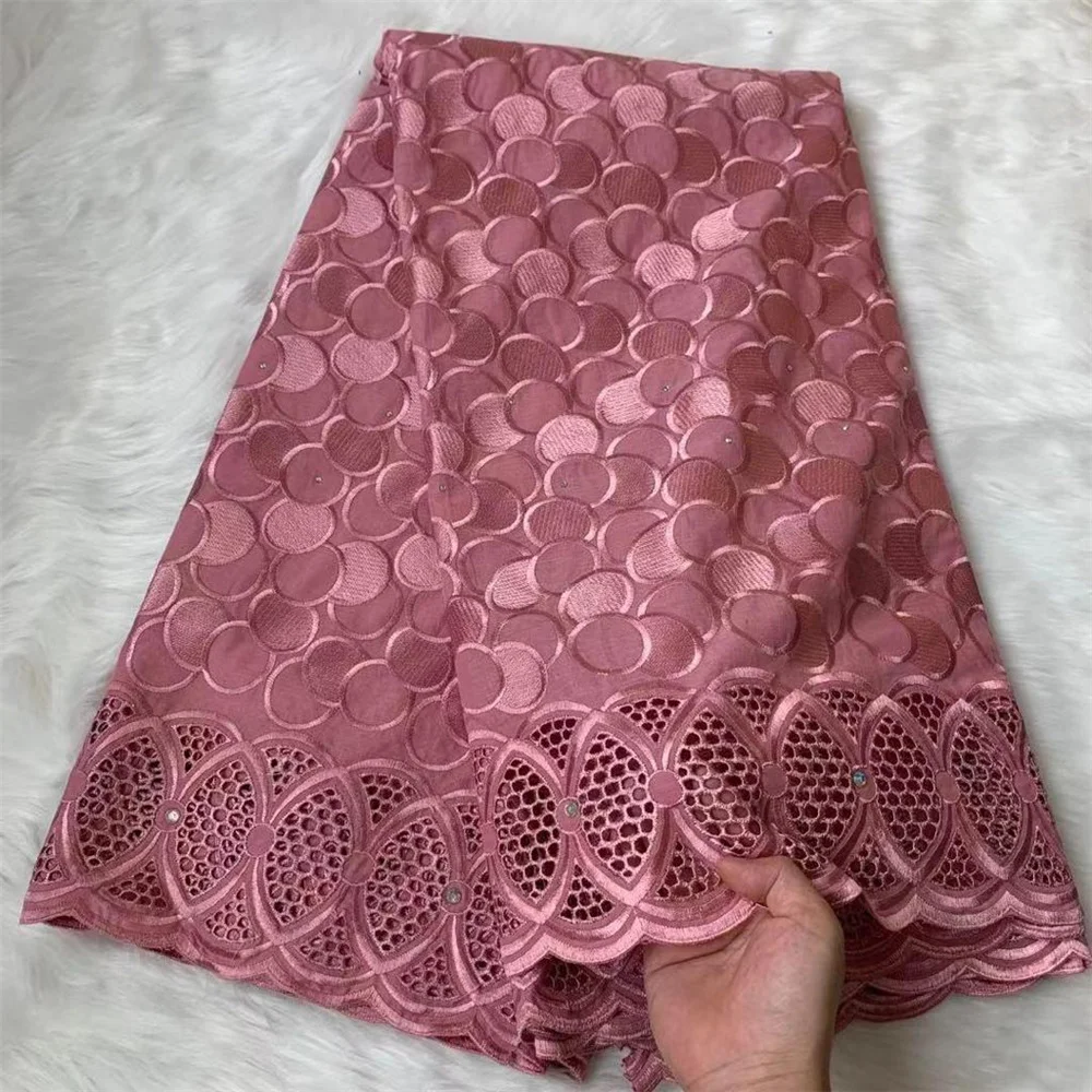 Кружевная ткань 2021 высокого качества африканская швейцарская кружевная вуаль