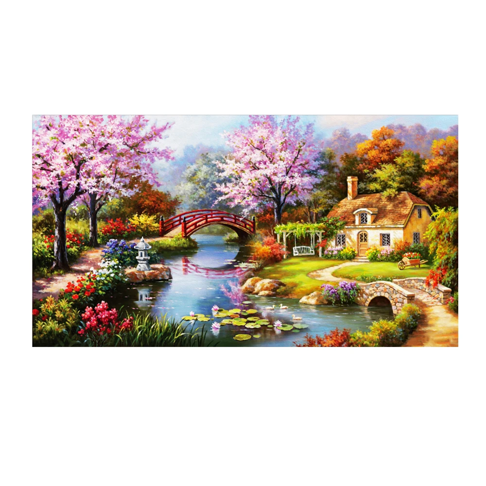 

Full Diamond Embroidery 5d Diy Diamond Painting Koi Embroidery Cross Stitch Mosaic Home Decoration Gift