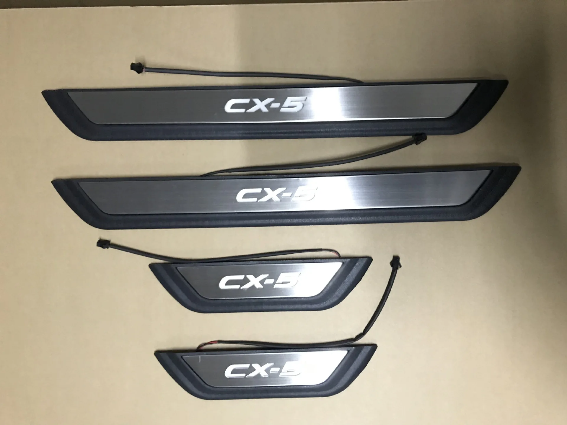 Автомобильный Стайлинг светодиодный для Mazda CX-5 Cx5 2017 2018 2019 подоконная Накладка
