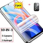 10IN1 Poco M4 Pro Гидрогелевая пленка Poco X3 NFC камеры поком4 про Hydrogel film Poco M4 Pro Защитная пленка для экрана Poco M 4 Pro Poko X 3 M4 Pro Мягкое защитное стекло на PocoM4 Pro 5G гибкое стекло поко м4 про