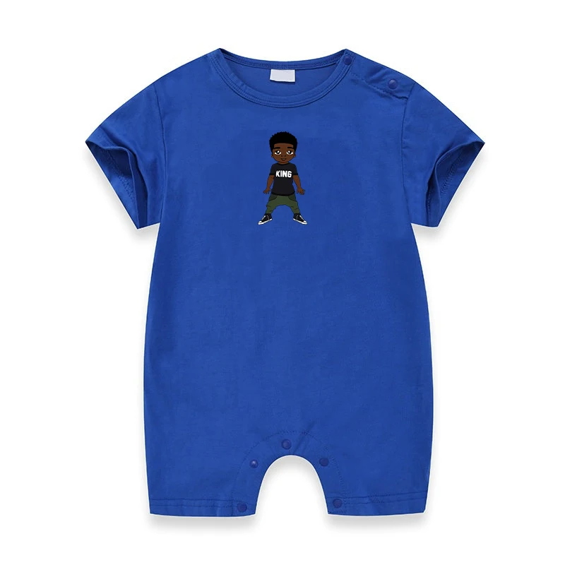Нашивка на одежду для черного мальчика милая детская термонаклейка в стиле
