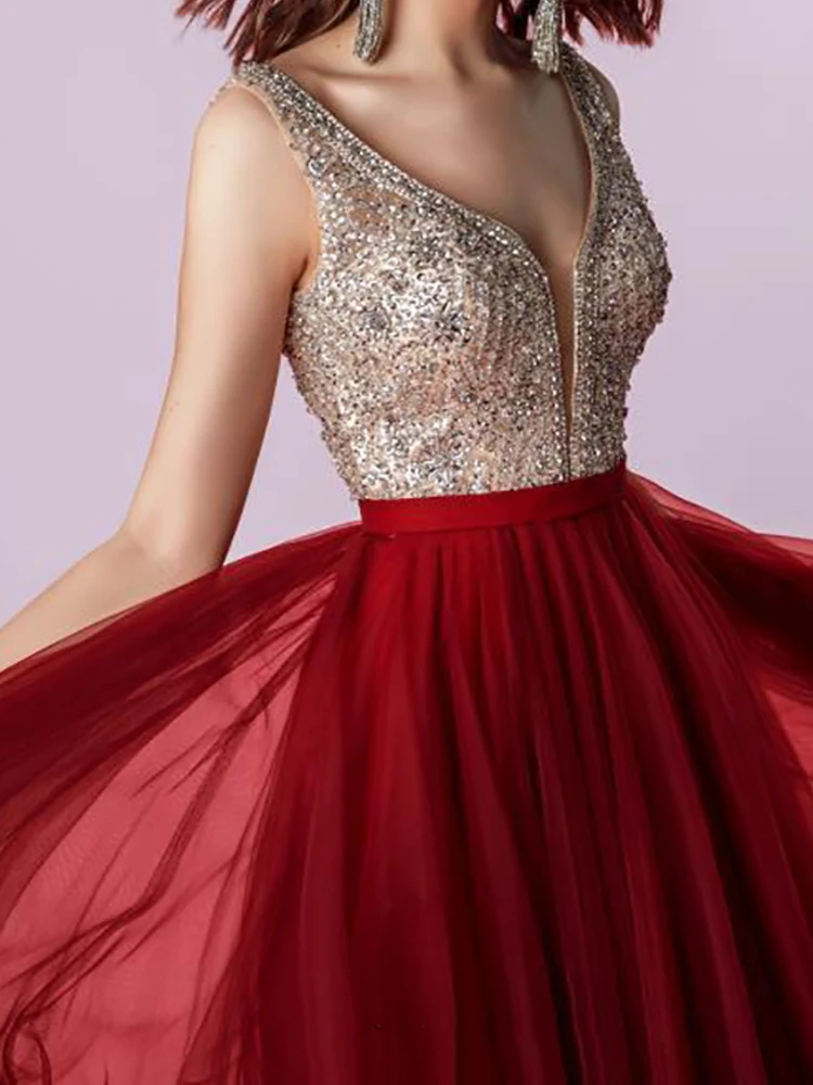

MNGRL New Simple Wedding Dress Backless Sleeveless Design Chiffon Lace Bride Dresses Princess Dress Plus Size Tailor-made