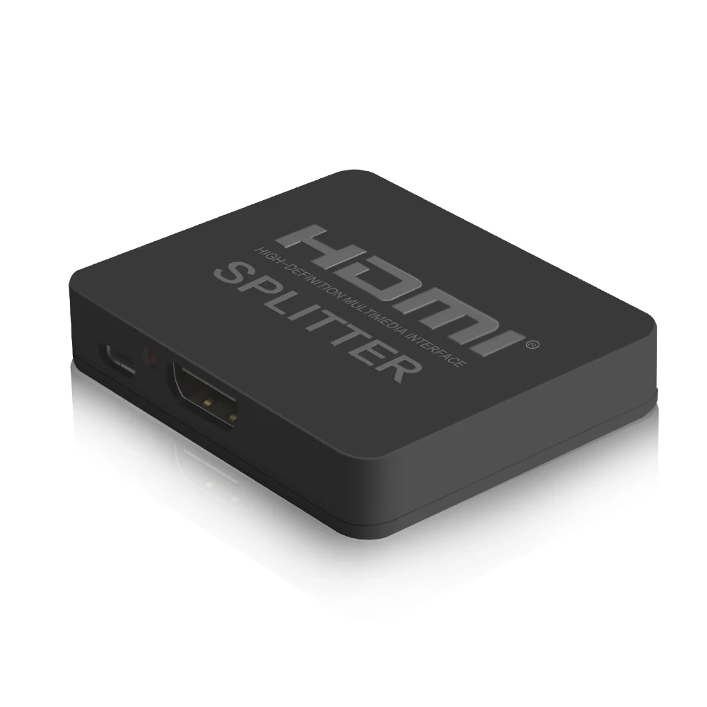 Премиум Full HD 3D 1080p 4K HDMI сплит тер коммутатор 1X2 1 в 2 выход усилитель двойной дисплей