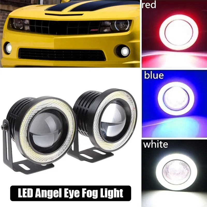 Универсальная противотуманная лампа Angel Eye COB Halo кольцевой проектор светодиодный