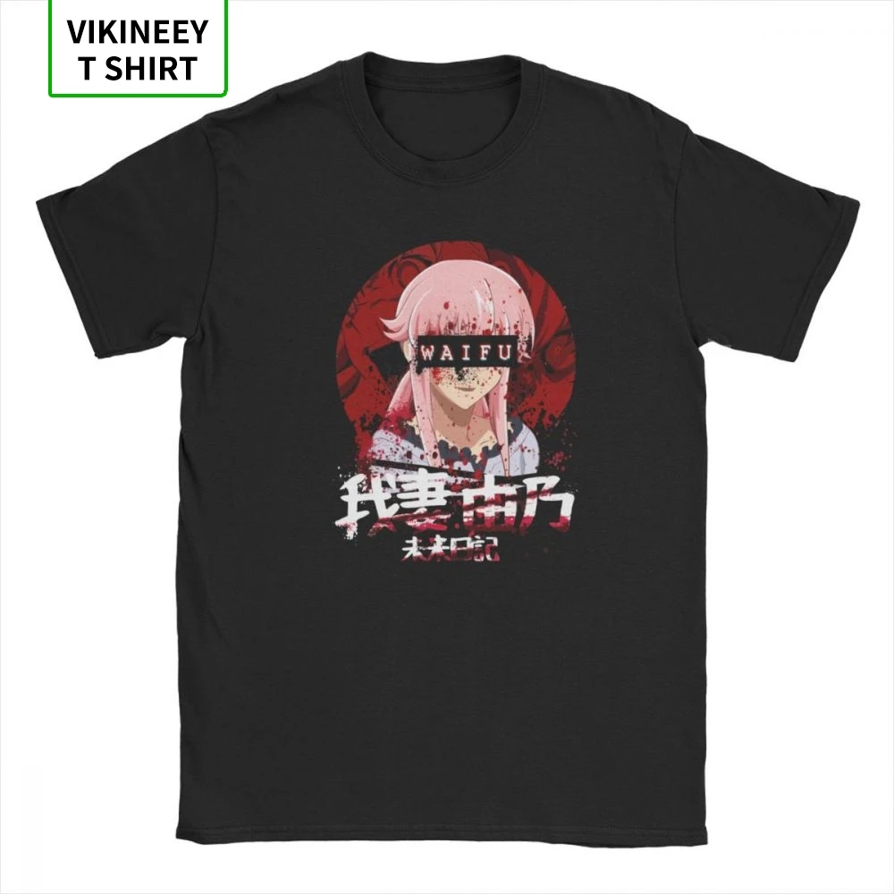 Юно Waifu футболки для Для мужчин Костюм Мирай Никки Gasai манга будущее молочных