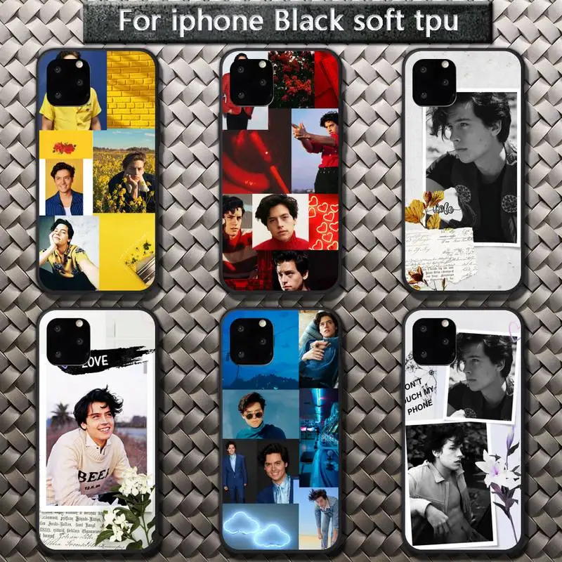 

actor Cole Sprouse Moley Riverdale Phone Case for iPhone 8 7 6 6S Plus X 5S SE 2020 XR 11 12 Pro mini pro XS MAX