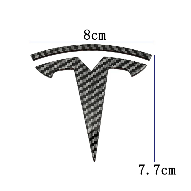Zinc Alloy Car Front Hood Cover Emblem Sticker Styling for Tesla Logo Model3 ModeS ModleX Auto Rear Trunk Badge Accessories | Автомобили и
