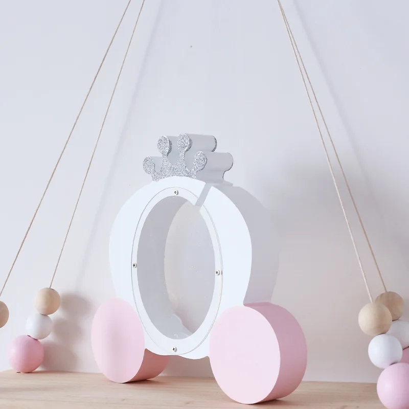 Милая Копилка в виде тыквы короны каретки копилка для монет и денег простая