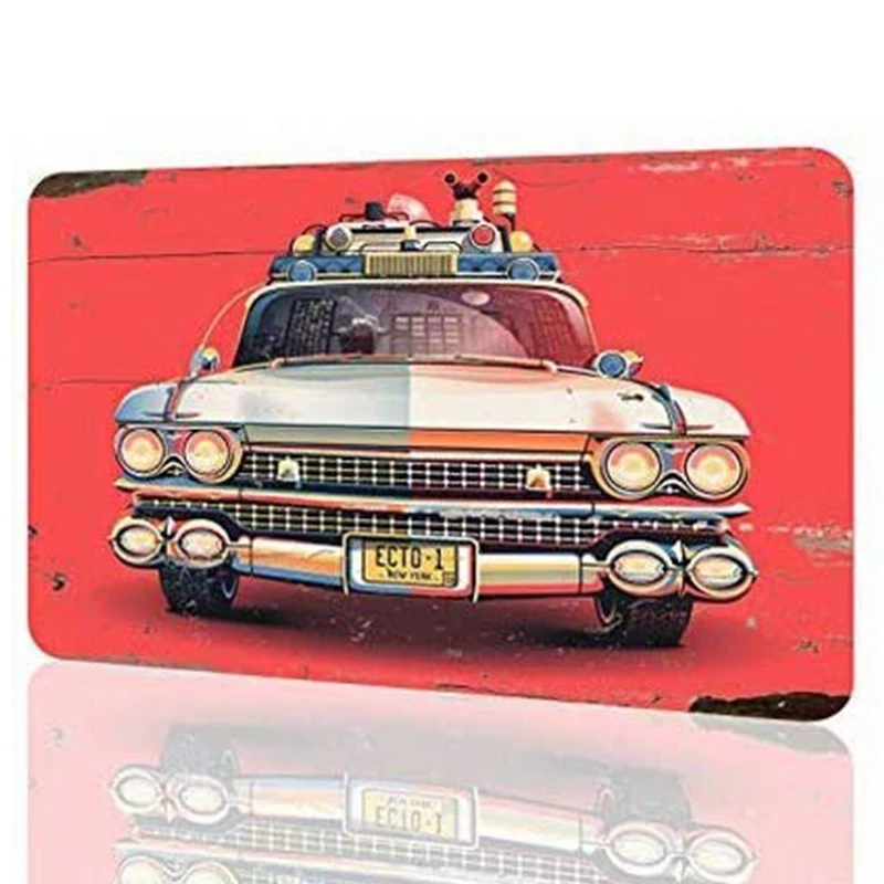 

Movie Hallway Theater Decoration Metal Logo Ghostbusters Special Poster Home Decoration Movie Classic Retro Vintage 8x12 Inches