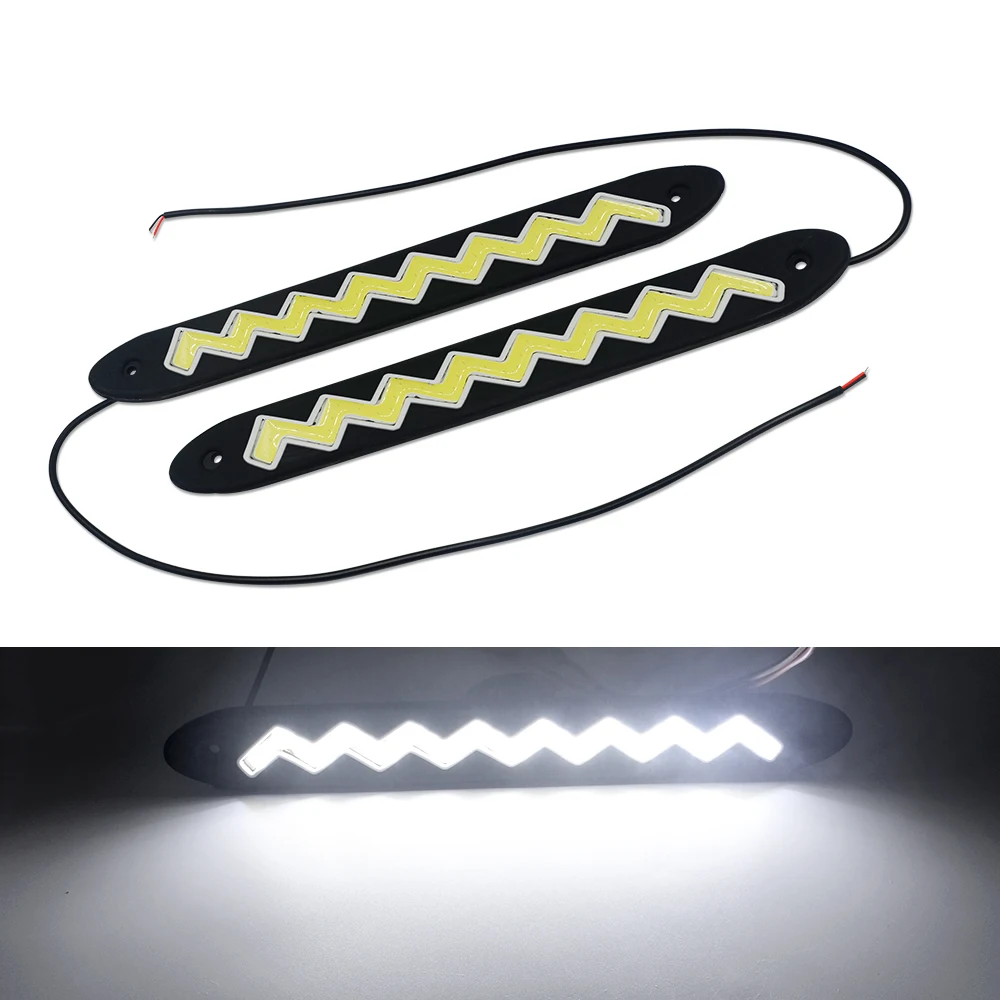 2 шт. последовательный Автомобильный светодиодный Янтарный/белый