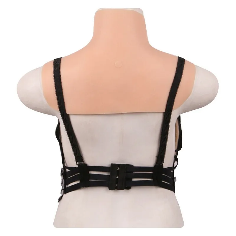Silicone Fake Breast Forms C Cup Realistic Soft Boobs Bionic Skin Crossdresser Transgender Queen Transvestite Mastectomy Bra