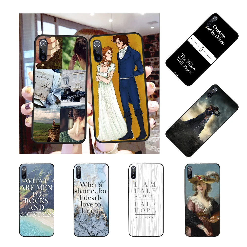 NBDRUICAI чехол для телефона с гордостью и предрассудками Джейн Austen Redmi Note 8 8A 7 6 6A 5 5A 4 4X