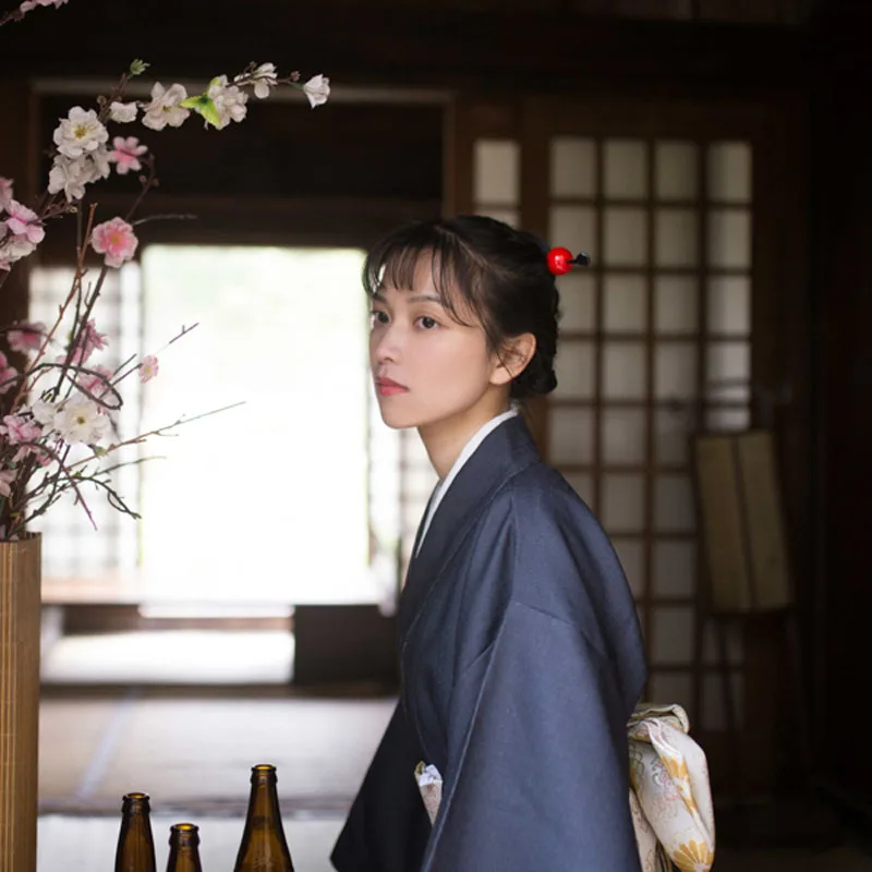 Женское/традиционное японское кимоно манманманского Диабло платье для