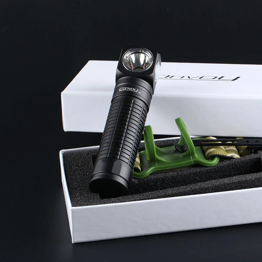 

CN Convoy Multifunctional Flashlight Head Light,18650 flashlight ,torch