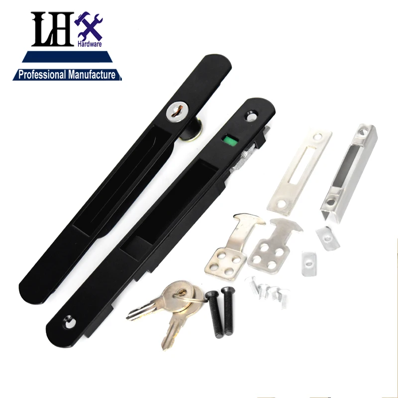 Замок для раздвижной двери LXH с зелеными красными наконечниками окон спальни