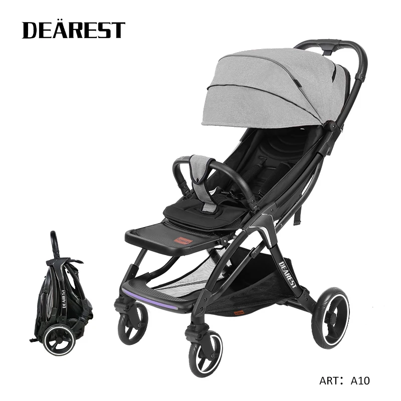 

Dearest A10 Baby Stroller Baby Car Folding Four Seasons Available Light Russia Free Shipping