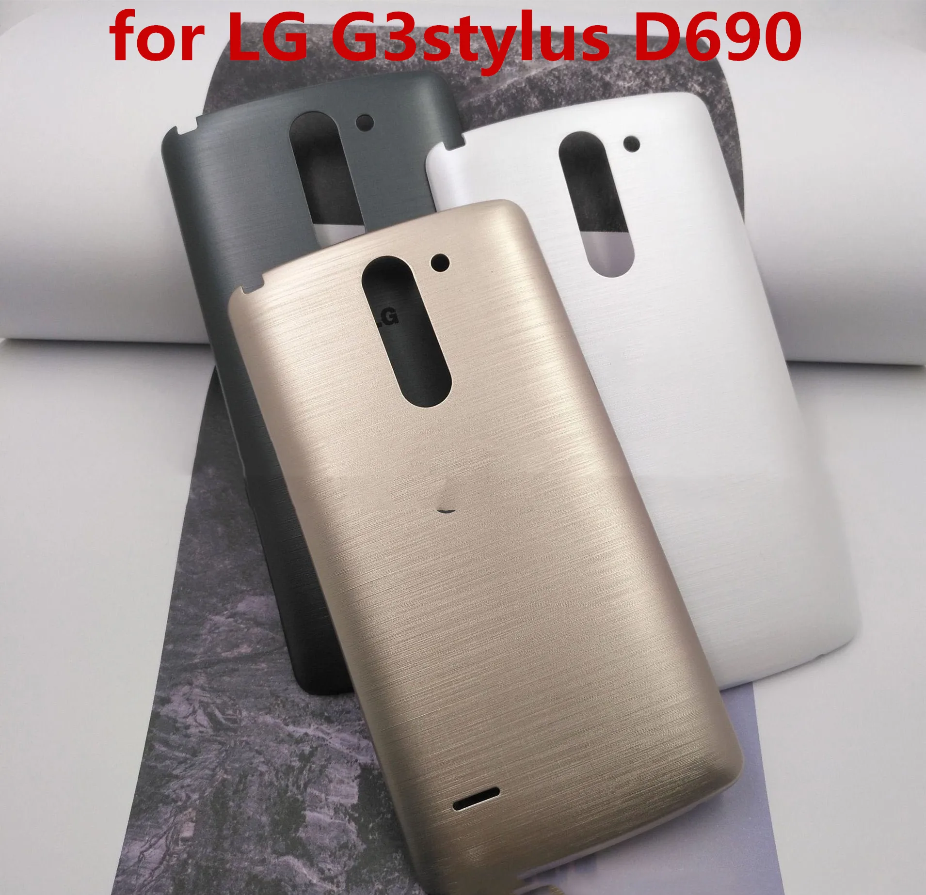 Задняя крышка для Lg Stylus 3 LS777 M400 M400DF M400N M400F M400Y чехол аккумулятора запасные части