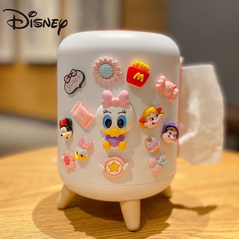

Disney tissue box cartoon cute household tissue box creative living room bedroom scroll box Daisy Donald Duck tissue storage box