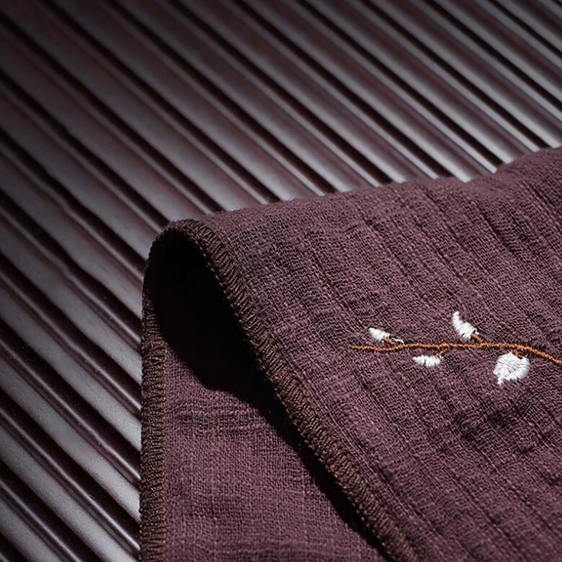 

Chinese High-end Tea Towels Tea Cloth Tablecloth Absorbent Tea Table Mats Raise Pot Towels Tea Mat Thickening Tea Tray Table Acc