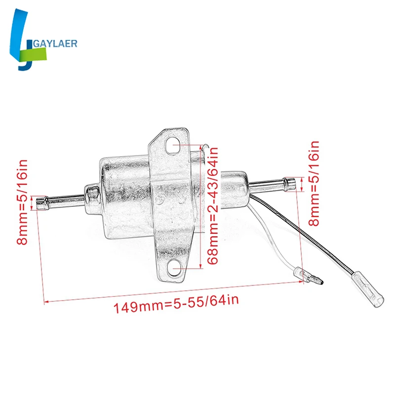 

Motorcycle Fuel Pump 12v Electric for Polaris 4010658 4170020 Series 11 10 RANGER UTV 2X4 4X4 6X6