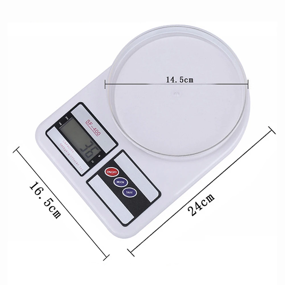 

10kg*1g Precision Digital scale Kitchen Food Diet Postal Scales balance weight Electronic scale weighting LED electronic scale