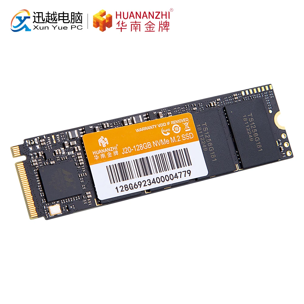 HUANANZHI J20 128GB NVME M.2 SSD PCIe твердотельные диски 128 ГБ 2280 PCI E 3 0 Внутренний SATA жесткий