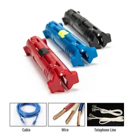 multi function electric wire stripper pen rotary coaxial wire cable pen cutter stripping machine pliers tool for cable puller