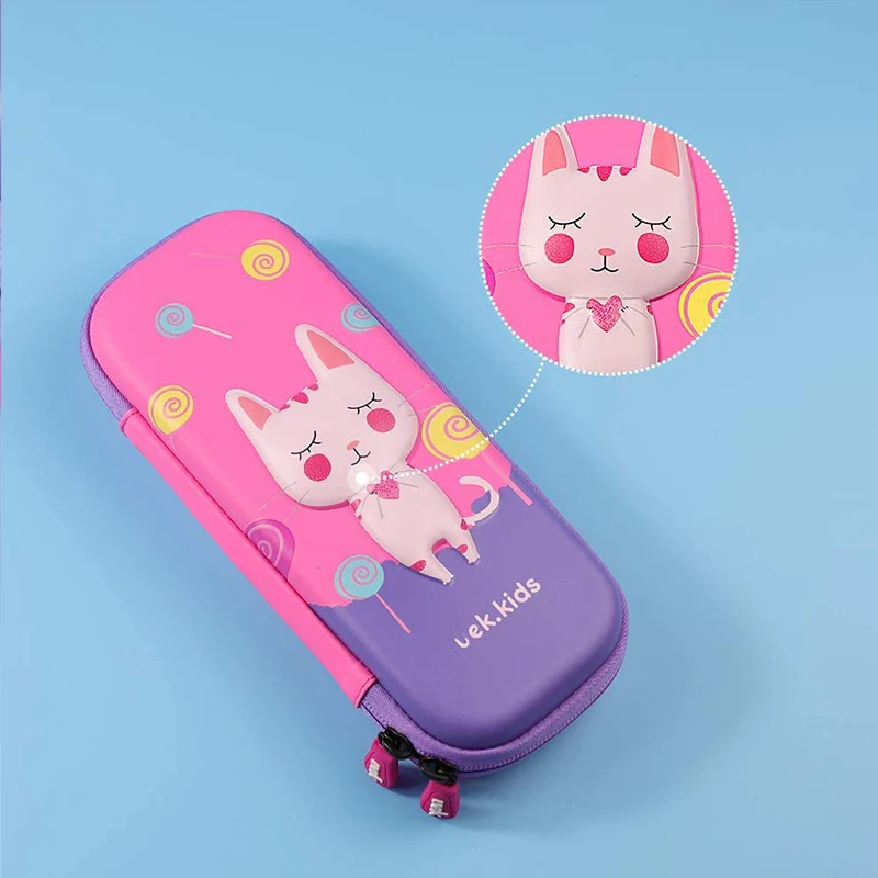 Uek Kawaii единорог школьные принадлежности для детей стационарный чехол-карандаш