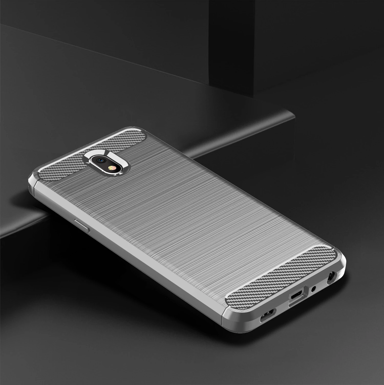Мягкий чехол в стиле милитари для LG K30 2019 металлический матовый Силиконовый из