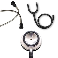 professional double head double tube medical stethoscope medical stethoscope cardiology medical devices for medical nurses