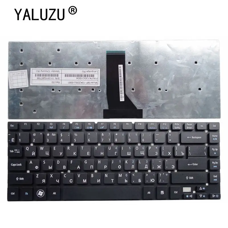 Клавиатура для ноутбука RU/JP Acer Aspire 3830 3830G 3830T 3830TG 4755 4830 4830G 4830T 4830TG NV47H MS2317|Клавиатуры