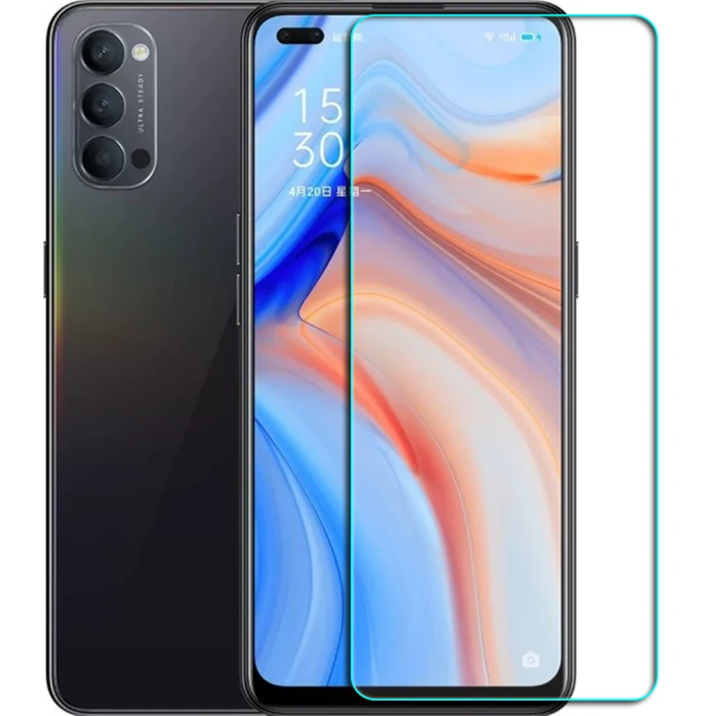 

Защитное закаленное стекло для OPPO Reno4, 6,4 дюйма