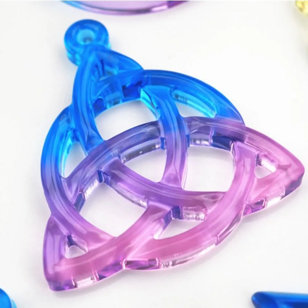 

DIY Silicone Mold Pentagram Hexagram Mold UV Resin Molds Handcraft Jewelry Accessories