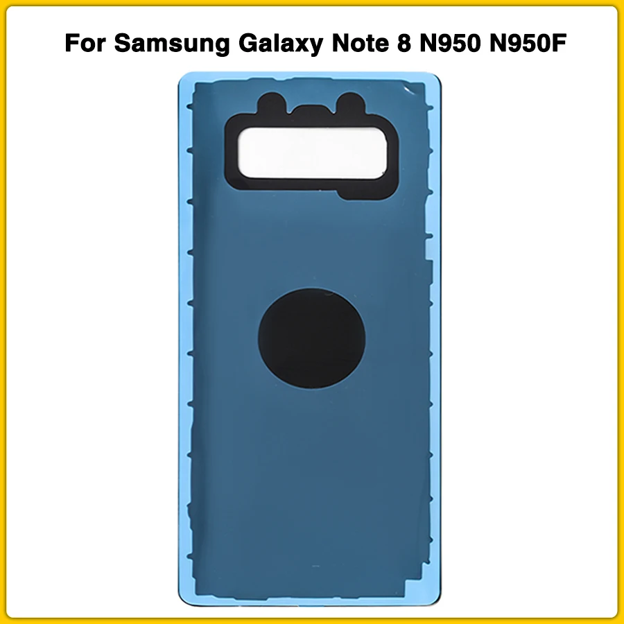Новый Note8 чехол для задней части телефона samsung Galaxy Note 8 N950 N950F задняя панель с