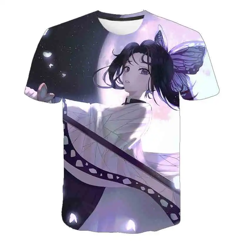 

Japanese Anime Kimetsu No Yaiba Demon Slayer Kids T Shirt 3D print Children Top Tees Tshirt Streetwear Punk T-shirt Boys clothes