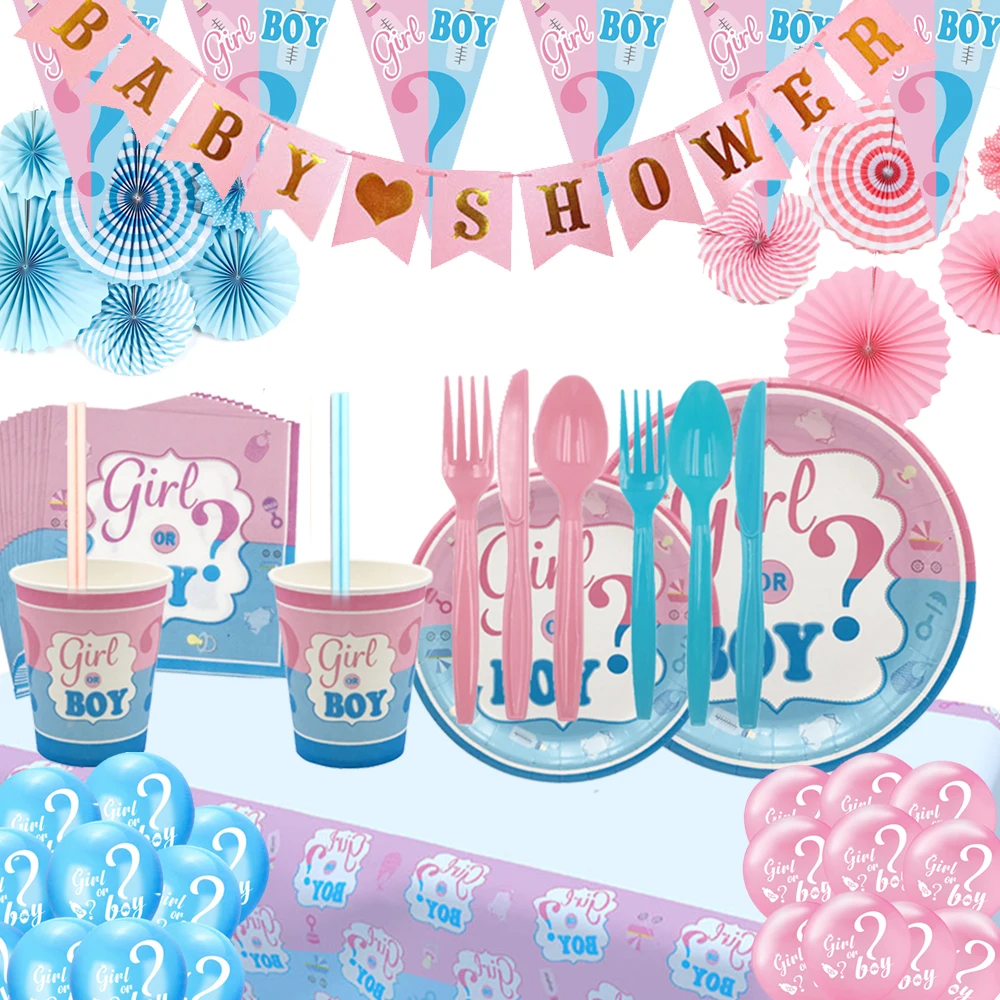 

12/24pcs Gender Reveal Party Decor Boy Or Girl Mineral Water Bottle Label Sticker it's a boy/girl Tag Baby Shower Party Supplies