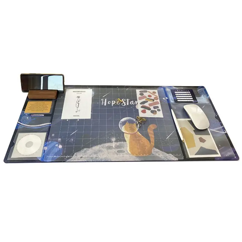 

Oversized Waterproof Pu Mouse Pad Student Writing Pad Office Computer Desk Mat Laptop Cushion Desk