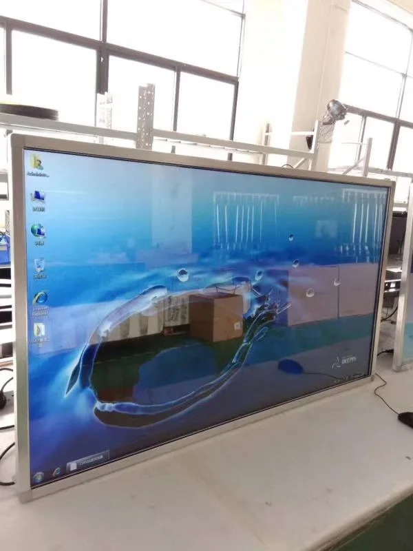 Настенные ЖК мониторы 50 ''дюймовый сенсорный экран вывески дисплей