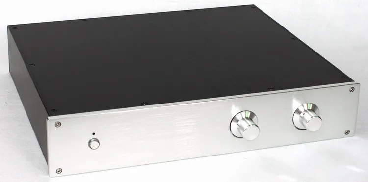 

Amplifier Chassis House Enclosure 352*425*80MM WA116 All-aluminum Tube Amplifier Pre-amplifier Chassis DIY AMP BOX