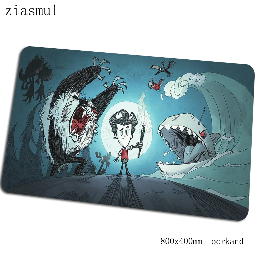 Dont starve mats 800x400x3 мм xl игровой коврик для мыши большая клавиатура Коврик для мыши лучшие аксессуары для геймеров коврик для мыши - Цвет: Size 800x400x3mm