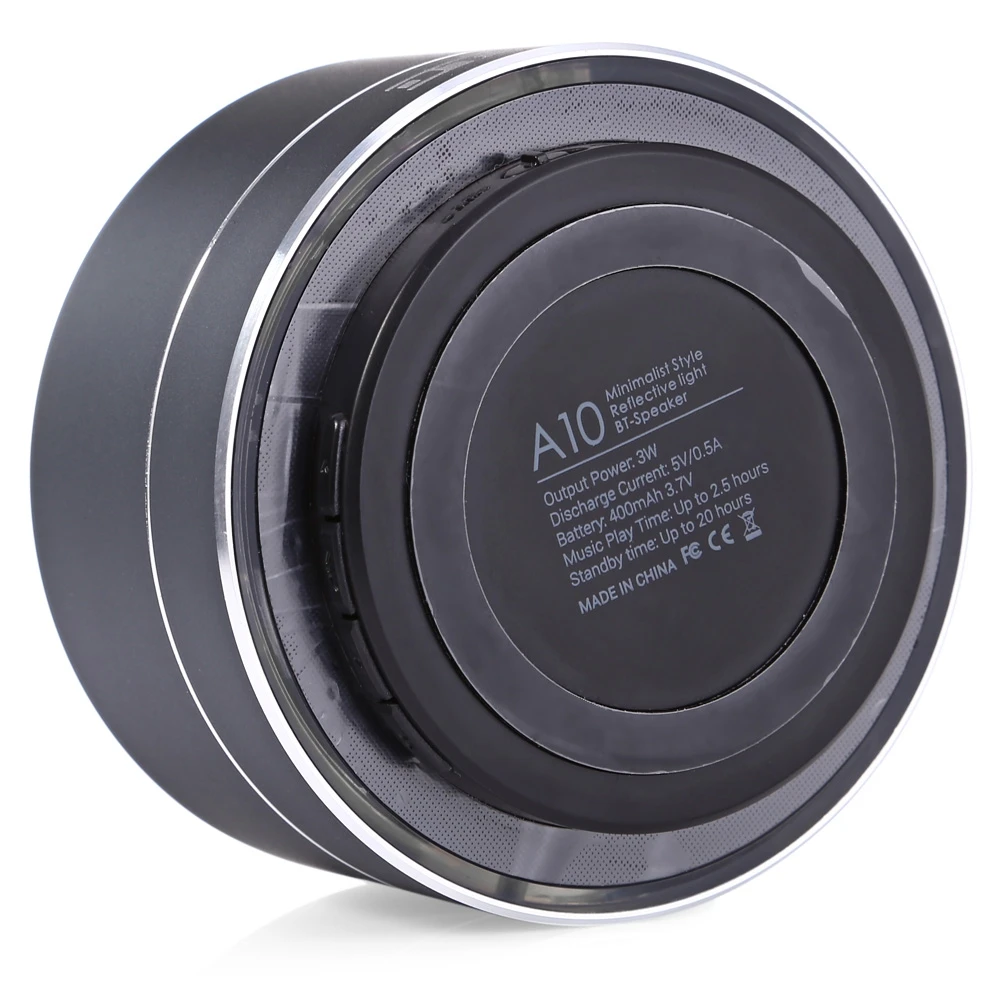 Портативный металлический Мини Bluetooth динамик беспроводной супер бас сабвуфер