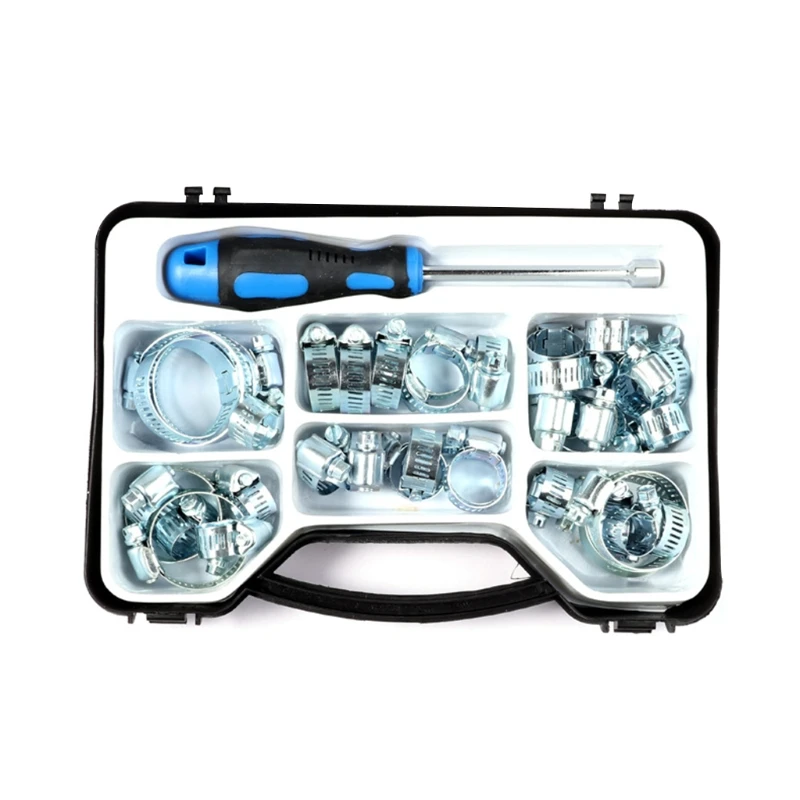 

2021 новые наборы из углеродистой стали трубный зажим из нержавеющей стали 40 штук для труб Intercooler Plumbing